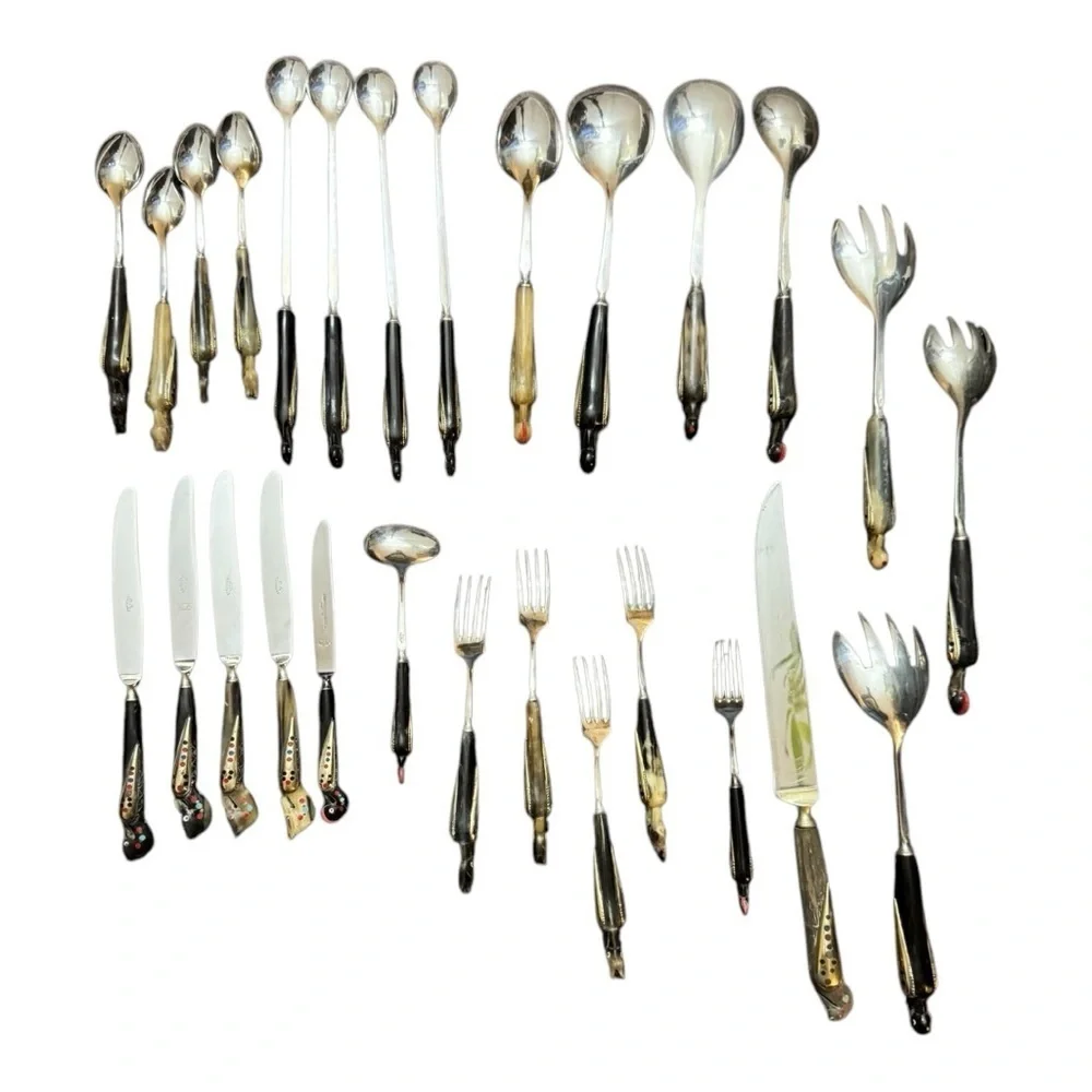 Vintage Alfred Haddad Jezzine Cutlery